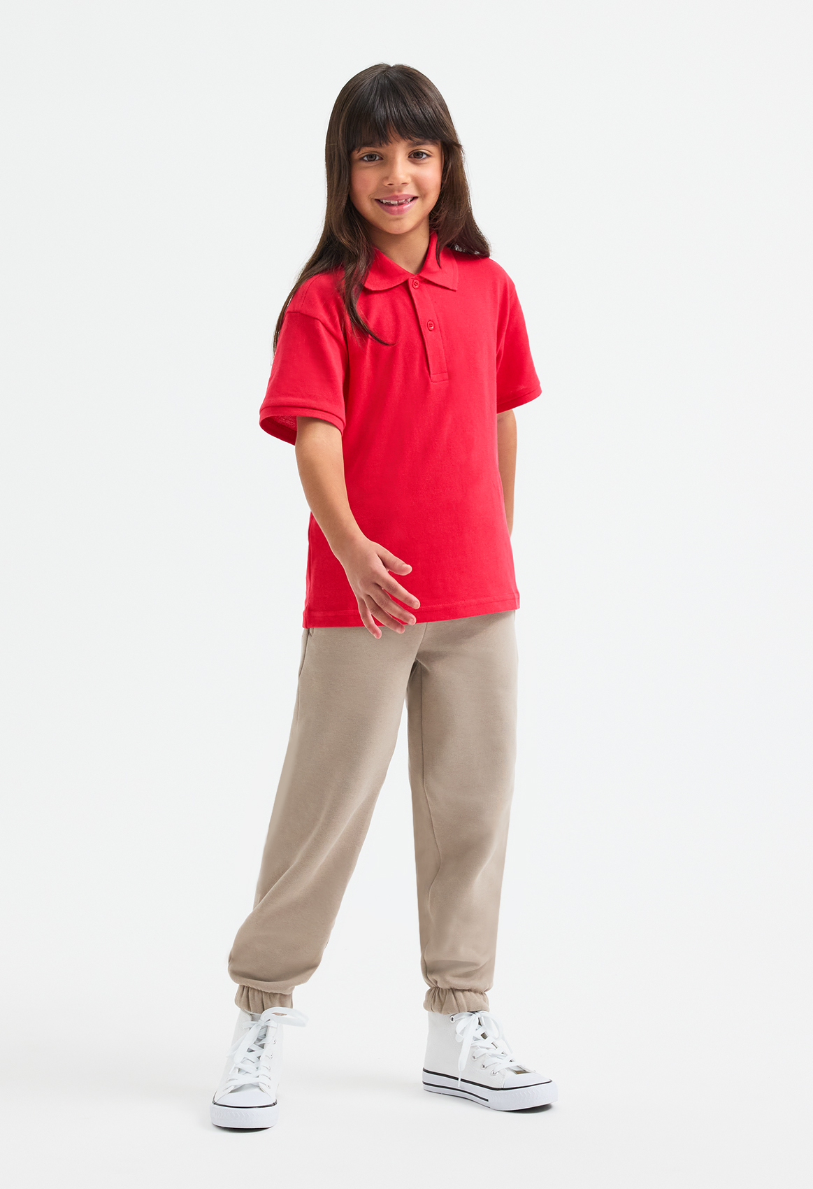 Childrens Active Cotton Poloshirt