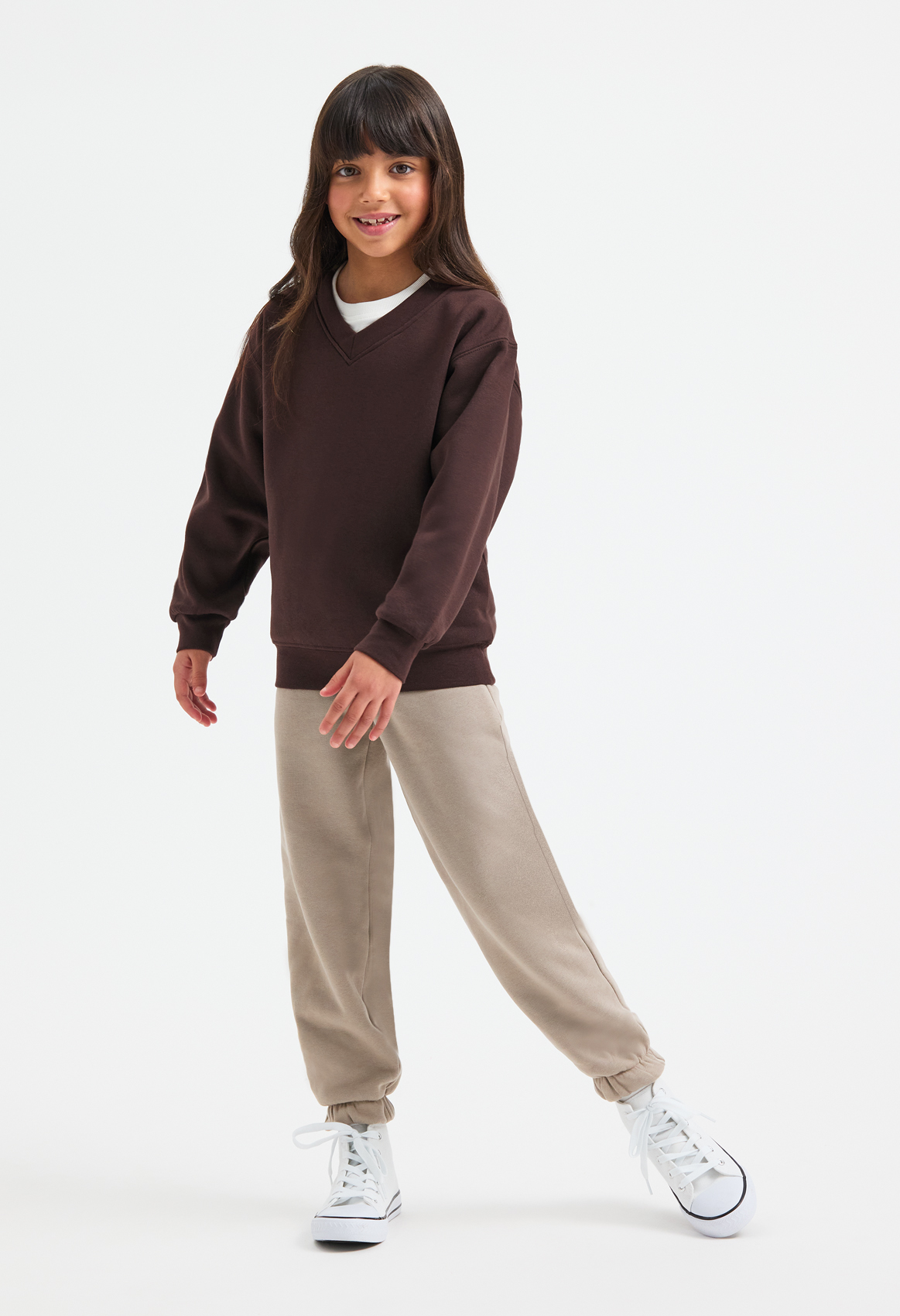 Childrens Classic V-Neck Sweatshirt