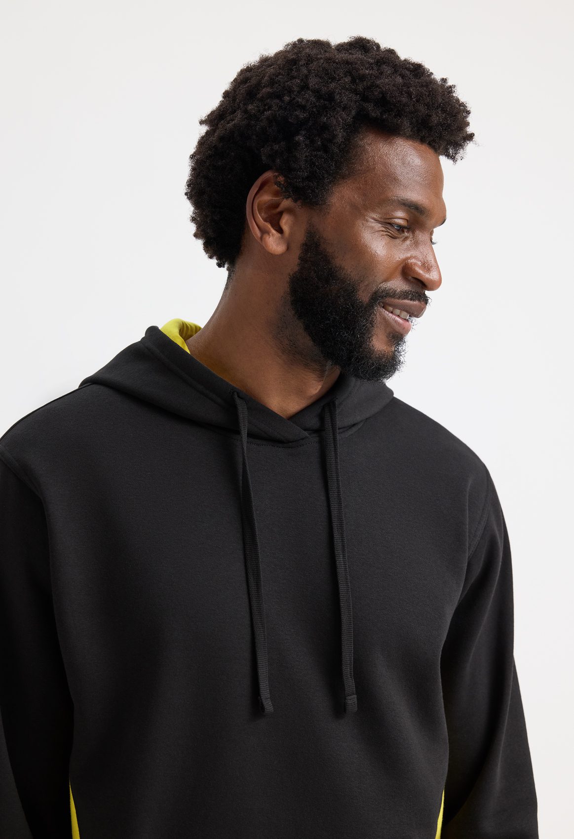 Two Tone Hooded Sweatshirt